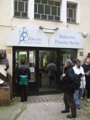 Das jüdische Theater Bimah, das seine Heimat inzwischen im Körnerkiez gefunden hat